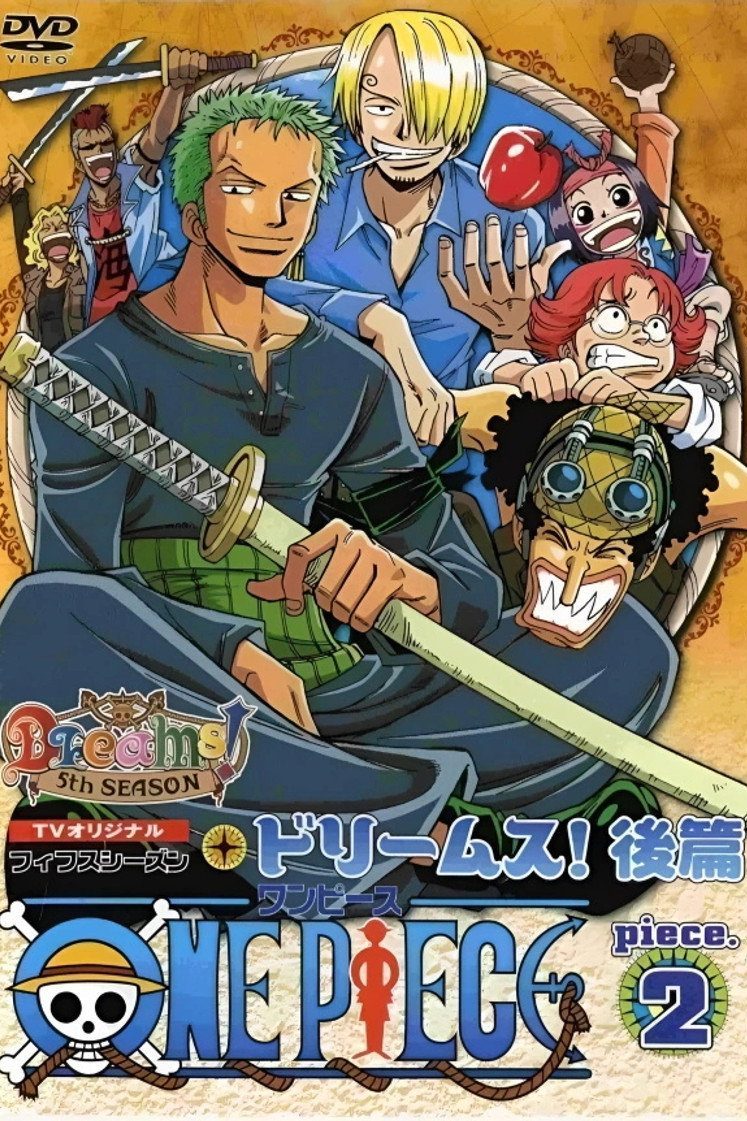 One Piece Historias de los Sombrero de Paja, Isla Cabra y Niebla Arcoíris