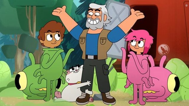 Chico Chica Perro Gata Ratón Queso S02E44