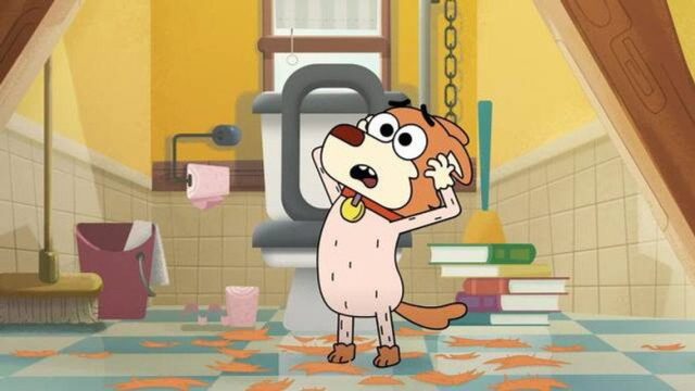 Chico Chica Perro Gata Ratón Queso S01E44