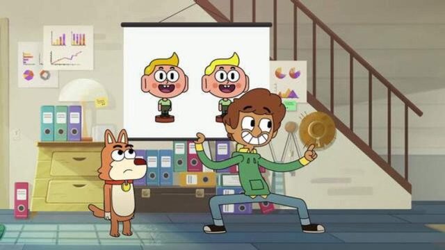 Chico Chica Perro Gata Ratón Queso S01E09