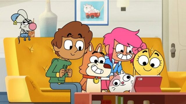 Chico Chica Perro Gata Ratón Queso S02E07