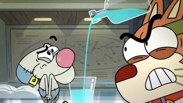 Chico Chica Perro Gata Ratón Queso S01E08