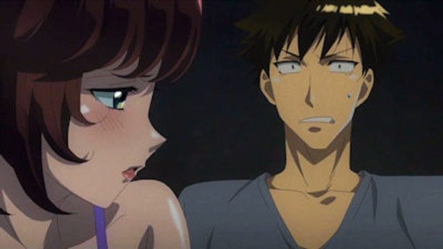 Joshi Ochi!!: 2-kai kara Ero Musume ga Futte kite, Ore no Areni!? S01E03