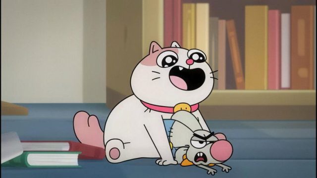 Chico Chica Perro Gata Ratón Queso S03E48