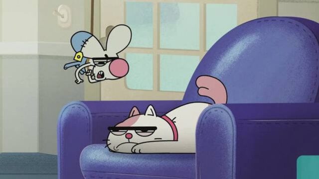 Chico Chica Perro Gata Ratón Queso S01E13