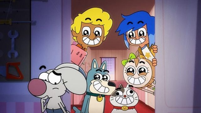 Chico Chica Perro Gata Ratón Queso S03E06