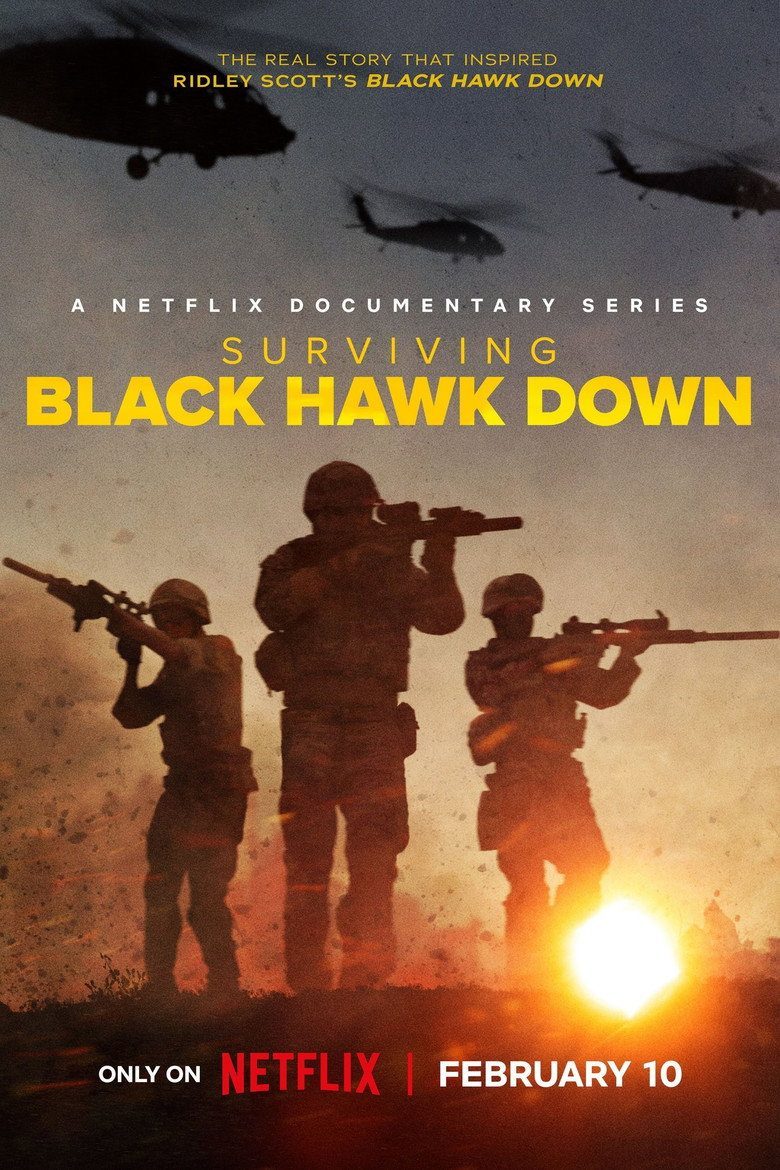 Cómo sobrevivimos a la caída de los Black Hawk Miniserie
