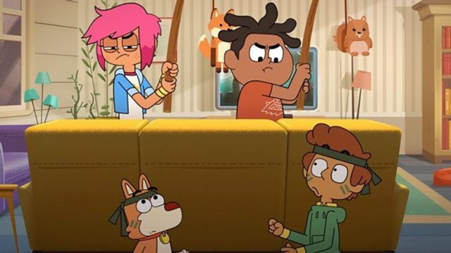 Chico Chica Perro Gata Ratón Queso S02E34