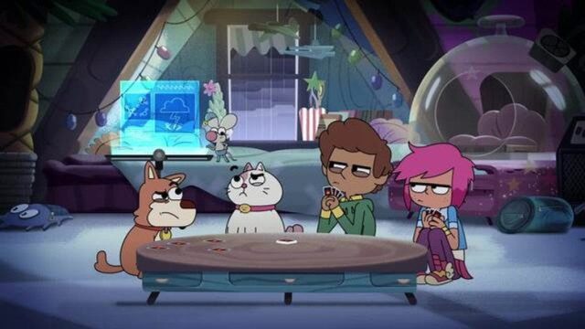 Chico Chica Perro Gata Ratón Queso S01E32