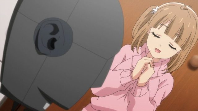 He renacido como un micrófono en forma de cabeza S01E11