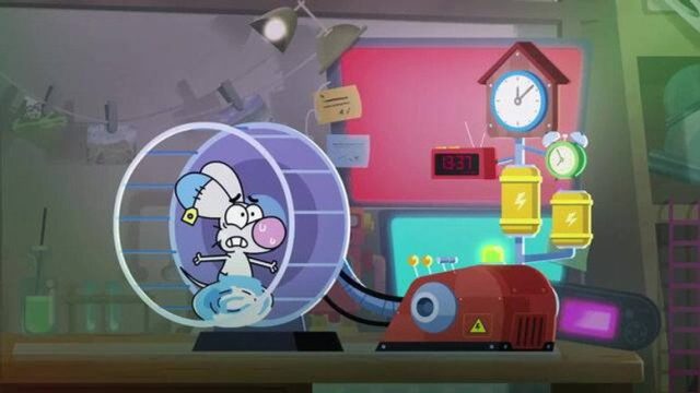 Chico Chica Perro Gata Ratón Queso S01E24