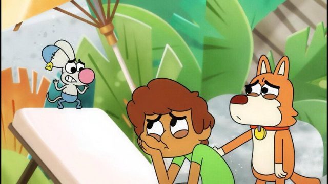 Chico Chica Perro Gata Ratón Queso S03E52