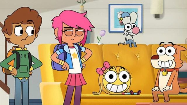 Chico Chica Perro Gata Ratón Queso S02E33
